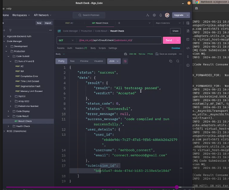 Code Submission Interface